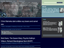 Tablet Screenshot of conversations.planetparanormal.com